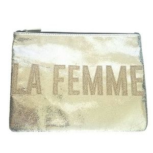 Express Bags - Express La Femme Metallic Clutch Express Bags - Express La Femme Metallic Clutch